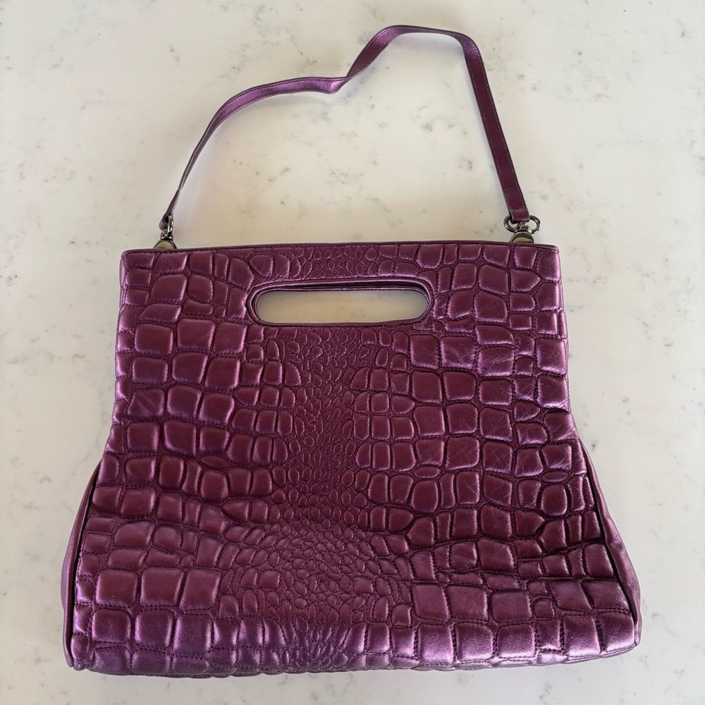 Hobo‎ Embossed Clutch Purse Bag